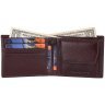 Кожаный мужской кошелек без застежки со съемным блоком для карт Hammonds Flycatcher HF577 коричневого цвета 107950 modnotak фото - 2