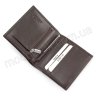 Коричневий гаманець з гладкої шкіри KARYA (0940-9) - 4