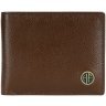 Мужской кошелек из фактурной кожи с RFID-защитой без застежки Hammonds Flycatcher HF594 коричневого цвета 108050 фото №1 Мужской кошелек из фактурной кожи с RFID-защитой без застежки Hammonds Flycatcher HF594 коричневого цвета 108050 modnotak фото - 1