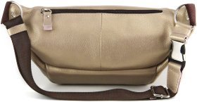 Жіноча шкіряна сумка-бананка з натуральної шкіри Tom Stone (10930)