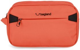 Повседневная вместительная косметичка из текстиля Оксфорд Bagland 111351 оранжевого цвета