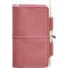 Кожаный блокнот маленького размера (Софт-бук) в розовом цвете - BlankNote (42051) - 1