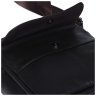 Чоловіча сумка маленького розміру на плече з фактурної шкіри коричневого кольору Borsa Leather (15672) - 8