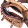 Руда чоловіча сумка-барсетка із зносостійкого текстилю Vintage (2421245) - 5