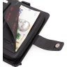 Місткий чоловічий гаманець-клатч із натуральної шкіри з тисненням KARYA (10303) - 7