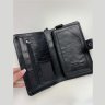 Місткий чоловічий гаманець-клатч із натуральної шкіри з тисненням KARYA (10303) - 9