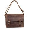 Коричневая мужская сумка-мессенджер из натуральной кожи в стиле винтаж Tiding Bag (15744) фото №7 Коричневая мужская сумка-мессенджер из натуральной кожи в стиле винтаж Tiding Bag (15744) modnotak фото - 7