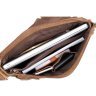 Коричневая мужская сумка-мессенджер из натуральной кожи в стиле винтаж Tiding Bag (15744) фото №8 Коричневая мужская сумка-мессенджер из натуральной кожи в стиле винтаж Tiding Bag (15744) modnotak фото - 8