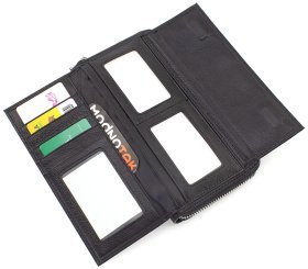 Шкіряний гаманець - клатч на блискавці Marco Coverna (18224)