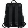 Великий чоловічий рюкзак з натуральної шкіри чорного кольору Tiding Bag (21620) - 4