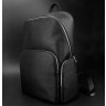 Великий чоловічий рюкзак з натуральної шкіри чорного кольору Tiding Bag (21620) - 14