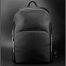 Великий чоловічий рюкзак з натуральної шкіри чорного кольору Tiding Bag (21620) - 15