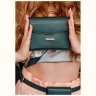 Зелена сумка кроссбоді ручної роботи з натуральної шкіри BlankNote Mini (12816) - 8