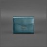 Зелена сумка кроссбоді ручної роботи з натуральної шкіри BlankNote Mini (12816) - 4