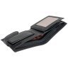 Горизонтальный мужской кошелек из гладкой кожи с монетницей и RFID-защитой Ashwood VT 94051 черного цвета фото №5 Горизонтальный мужской кошелек из гладкой кожи с монетницей и RFID-защитой Ashwood VT 94051 черного цвета modnotak фото - 5