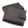 Солидный мужской кошелек черного цвета с блоком для документов - Marco Coverna (18508) - 1