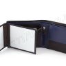 Солидный мужской кошелек черного цвета с блоком для документов - Marco Coverna (18508) - 10