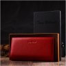 Модний жіночий гаманець-клатч із натуральної шкіри червоного кольору з блоком для кредитних карток Tony Bellucci (2422034) - 8