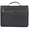 Солидный мужской портфель из фактурной кожи через плече Ashwood Gareth Briefcase коричневого цвета 94351 фото №4 Солидный мужской портфель из фактурной кожи через плече Ashwood Gareth Briefcase коричневого цвета 94351 modnotak фото - 4