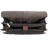 Солидный мужской портфель из фактурной кожи через плече Ashwood Gareth Briefcase коричневого цвета 94351 фото №7 Солидный мужской портфель из фактурной кожи через плече Ashwood Gareth Briefcase коричневого цвета 94351 modnotak фото - 7