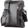 Качественная мужская сумка-планшет из гладкой кожи на молниевой застежке SHVIGEL (11101) - 2