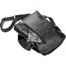 Якісна чоловіча сумка-планшет з гладкої шкіри на блискавковій застібці SHVIGEL (11101) - 5