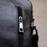 Качественная мужская сумка-планшет из гладкой кожи на молниевой застежке SHVIGEL (11101) - 10