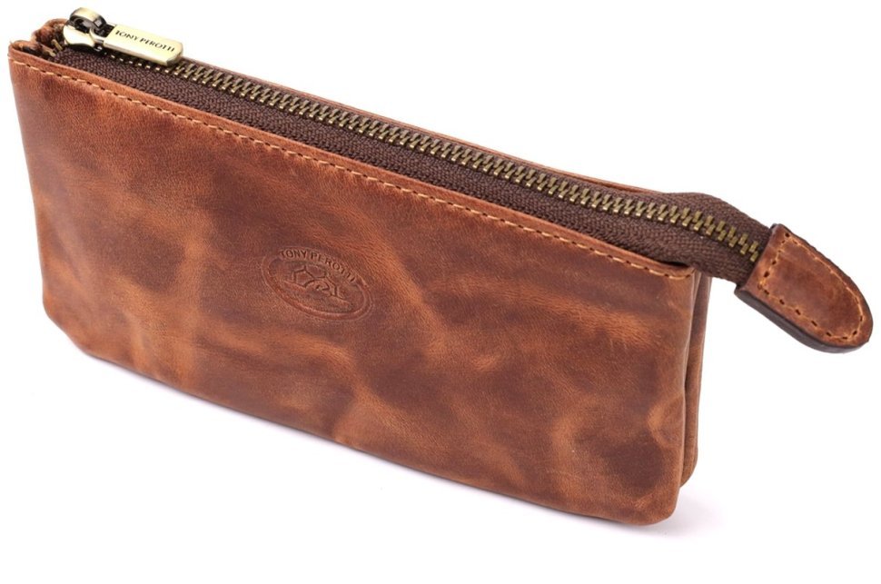 Яркая женская сумка-багет из фактурной кожи красного цвета KARYA (2420837) modnotak фото №13