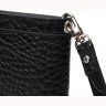 Мужской черный кошелек-клатч из натуральной кожи с тиснением под крокодила KARYA (2421137) - 3