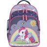 Школьный текстильный рюкзак для девочек с единорогом Bagland (55351) - 1