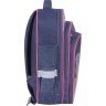 Школьный текстильный рюкзак для девочек с единорогом Bagland (55351) - 3