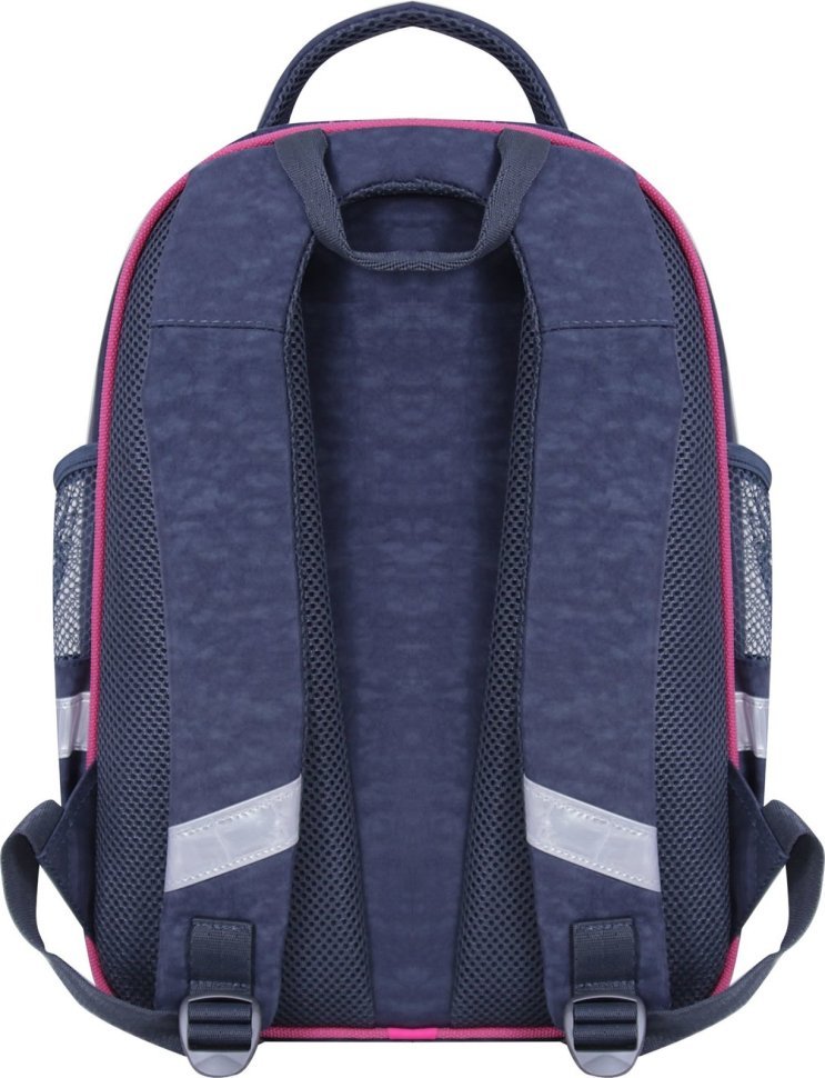 Школьный текстильный рюкзак для девочек с единорогом Bagland (55351)