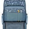 Сірий місткий шкільний рюкзак із текстилю з котом Bagland 55751 - 4