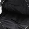 Женский кожаный рюкзак черного цвета с двумя автономными отделами Ricco Grande (19239) - 5