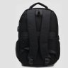 Чорний чоловічий рюкзак із текстилю на блискавці Monsen (56951) - 3