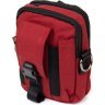 Чоловіча сумка на пояс з нейлону червоного кольору Vintage (20647) - 1