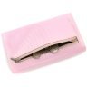 Лакований шкіряний жіночий гаманець Leather Collection 97751 рожевого кольору modnotak фото - 4