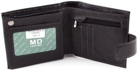 Чоловічий шкіряний гаманець на магніті MD Leather (16595)