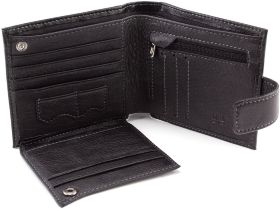 Чоловік шкіряний гаманець на магніті MD Leather (16595) - 2