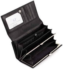 Жіночий шкіряний гаманець з блоком для карток ST Leather (16663)