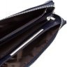 Темно-синій просторий гаманець-клатч з якісної шкіри ST Leather (15334) - 6