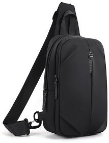 Качественная мужская сумка через плечо из текстиля Confident 90752