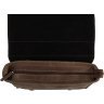 Большой коричневый портфель из винтажной кожи VINTAGE STYLE (14147) - 8