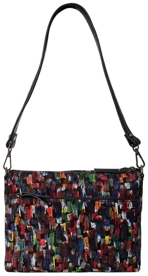 Яркая вместительная женская сумка из натуральной кожи Desisan 81552 разноцветная фото №2 Яркая вместительная женская сумка из натуральной кожи Desisan 81552 разноцветная modnotak фото №2