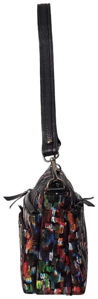 Яркая вместительная женская сумка из натуральной кожи Desisan 81552 разноцветная фото №3 Яркая вместительная женская сумка из натуральной кожи Desisan 81552 разноцветная modnotak фото №3