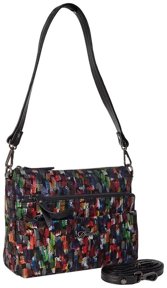 Яркая вместительная женская сумка из натуральной кожи Desisan 81552 разноцветная фото №4 Яркая вместительная женская сумка из натуральной кожи Desisan 81552 разноцветная modnotak фото №4