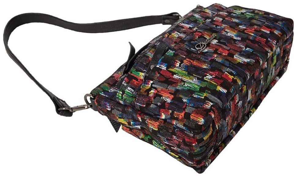 Яркая вместительная женская сумка из натуральной кожи Desisan 81552 разноцветная фото №5 Яркая вместительная женская сумка из натуральной кожи Desisan 81552 разноцветная modnotak фото №5