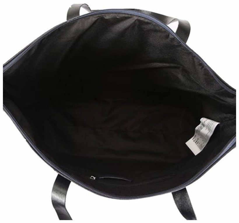 Недорогая черная женская сумка большого размера из экокожи Monsen 71752