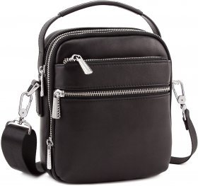 Кожаная мужская сумка на несколько основных отделений Leather Collection (10102)