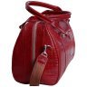 Дорожня сумка из натуральной кожи кроко в цвете бургунди Vip Collection 102352 фото №3 Дорожня сумка из натуральной кожи кроко в цвете бургунди Vip Collection 102352 modnotak фото - 3